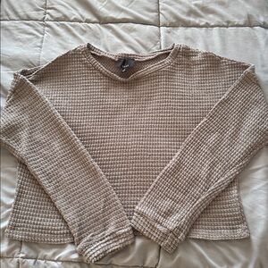 Olia Waffle Knit Long Sleeve (S)